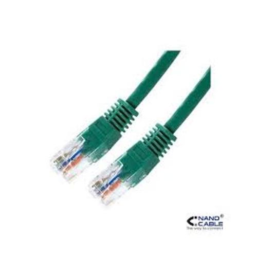 Cable Red Latiguillo Rj45 Cat6 Utp Awg24 Verde 2 M Nanocable 10200402 Gr